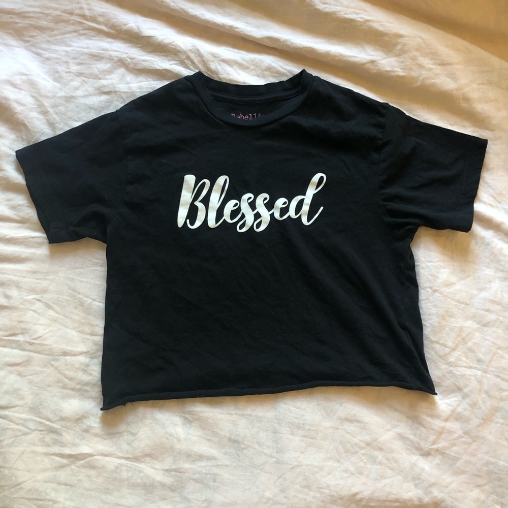 Blessed Crop Tee